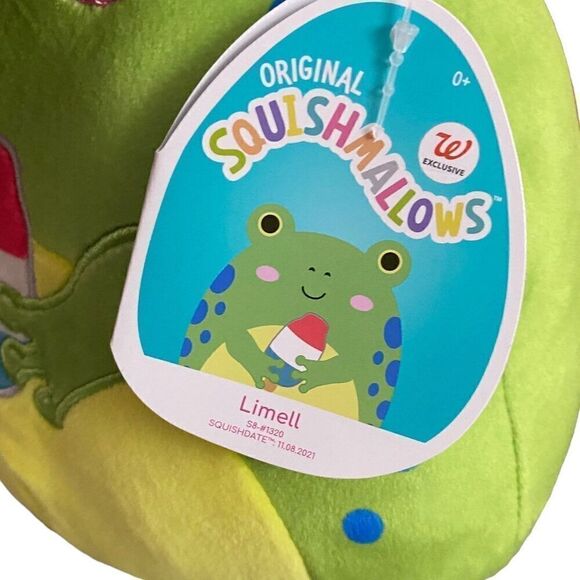 Original Squishmallow Walgreens Summer Exclusive Arnel Limell Winsey Lelila 8" - Picture 7 of 9
